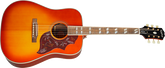 Epiphone Hummingbird All Solid Wood Aged Cherry Sunburst Gloss